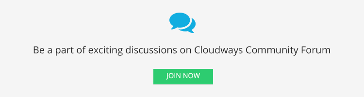 Join The Community Forum